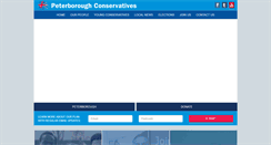 Desktop Screenshot of peterboroughconservatives.com